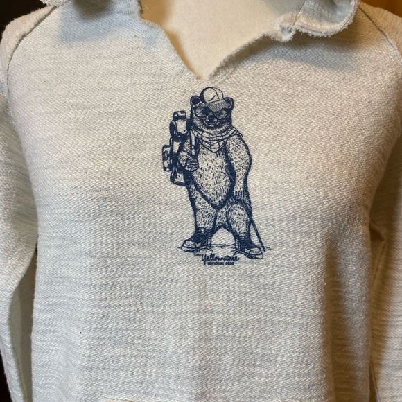 FAMOUS Branch  Sport  Knit Top Gray Hoody Sweatshirt Size XL - Picture 4 of 11